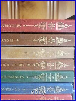 Complete Set of 50 Franklin Mint 100 Greatest Recordings of All Time Records Lot