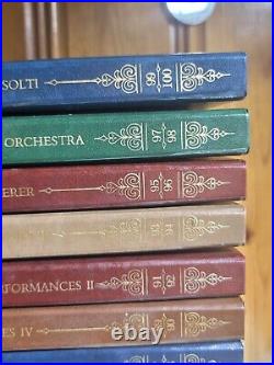 Complete Set of 50 Franklin Mint 100 Greatest Recordings of All Time Records Lot