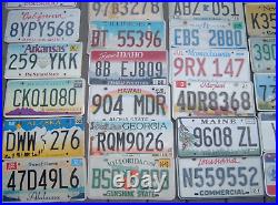 Complete set All 50 US states License plates + DC bonus Lot of 51
