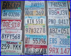 Complete set All 50 US states License plates + DC bonus Lot of 51