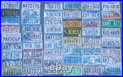 Complete set All 50 US states License plates +Unused Canadian bonus Lot of 51
