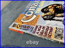Conan The Savage #1-10 Marvel Comics Complete Set Simon Bisley Mid Low Grades