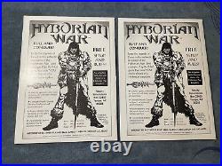 Conan The Savage #1-10 Marvel Comics Complete Set Simon Bisley Mid Low Grades
