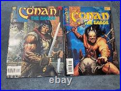 Conan The Savage #1-10 Marvel Comics Complete Set Simon Bisley Mid Low Grades