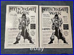 Conan The Savage #1-10 Marvel Comics Complete Set Simon Bisley Mid Low Grades