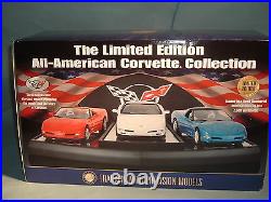 Corvette 1997 Chevrolet Corvette All American Collection Rwb Franklin Mint 124