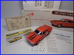 DANBURY MINT RARE 1969 CHEVROLET YENKO 427 CAMARO BNIB With ALL DOCS & BROCHURES