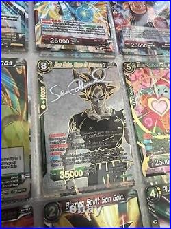 DBZ Collection Lot Of 250+ Cards ALL Holos & Binder Included