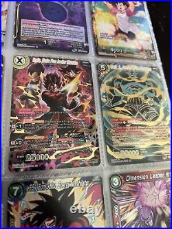 DBZ Collection Lot Of 250+ Cards ALL Holos & Binder Included
