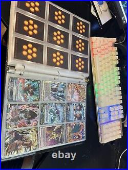 DBZ Collection Lot Of 250+ Cards ALL Holos & Binder Included