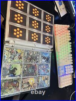 DBZ Collection Lot Of 250+ Cards ALL Holos & Binder Included