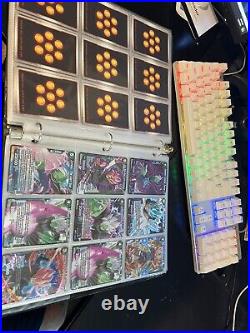 DBZ Collection Lot Of 250+ Cards ALL Holos & Binder Included
