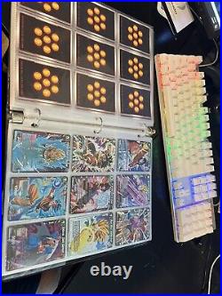 DBZ Collection Lot Of 250+ Cards ALL Holos & Binder Included