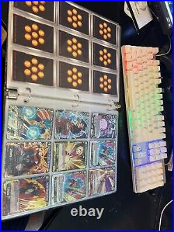 DBZ Collection Lot Of 250+ Cards ALL Holos & Binder Included