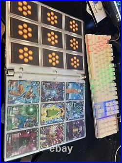 DBZ Collection Lot Of 250+ Cards ALL Holos & Binder Included