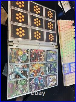 DBZ Collection Lot Of 250+ Cards ALL Holos & Binder Included