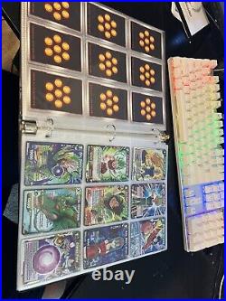 DBZ Collection Lot Of 250+ Cards ALL Holos & Binder Included