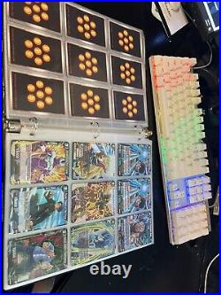 DBZ Collection Lot Of 250+ Cards ALL Holos & Binder Included