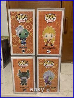DBZ lot Of Four Exclusives! 492,316,759,714 All With Protectors All MINT