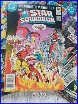 DC Comics All Star Squadron Lot of 51 Comics Estate Sale Find