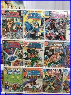 DC Comics All-Star Squadron Run Lot 1-67 Plus Annual 1-3 Missing 25,47 VF 1981