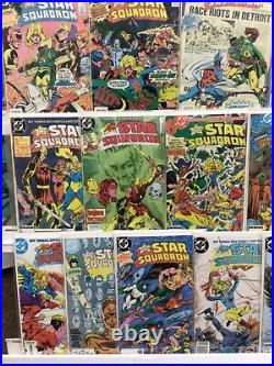 DC Comics All-Star Squadron Run Lot 1-67 Plus Annual 1-3 Missing 25,47 VF 1981