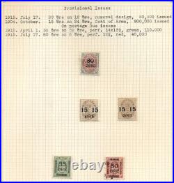 DENMARK COLLECTION 1904-1980, all mint hinged, Scott $2,088 scroll- more pics