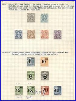 DENMARK COLLECTION 1904-1980, all mint hinged, Scott $2,088 scroll- more pics