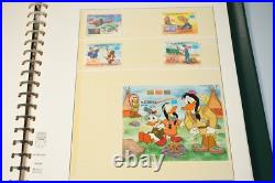 DISNEY 1980s WORLD COLLECTION OF 800+ STAMPS ALL MNH INCLUDING SOUVENIR SHEETS