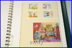 DISNEY 1980s WORLD COLLECTION OF 800+ STAMPS ALL MNH INCLUDING SOUVENIR SHEETS