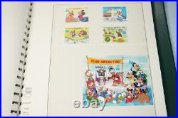 DISNEY 1980s WORLD COLLECTION OF 800+ STAMPS ALL MNH INCLUDING SOUVENIR SHEETS