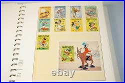 DISNEY 1980s WORLD COLLECTION OF 800+ STAMPS ALL MNH INCLUDING SOUVENIR SHEETS