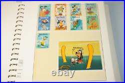 DISNEY 1980s WORLD COLLECTION OF 800+ STAMPS ALL MNH INCLUDING SOUVENIR SHEETS