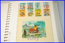 DISNEY 1980s WORLD COLLECTION OF 800+ STAMPS ALL MNH INCLUDING SOUVENIR SHEETS