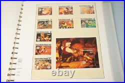 DISNEY 1980s WORLD COLLECTION OF 800+ STAMPS ALL MNH INCLUDING SOUVENIR SHEETS