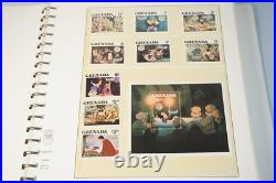 DISNEY 1980s WORLD COLLECTION OF 800+ STAMPS ALL MNH INCLUDING SOUVENIR SHEETS