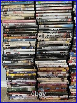 DVD lot over 200 movies all working all in great condition
