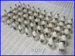 Danbury Mint 50 U. S. State Bird Bells Set Collection Great Condition