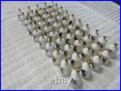 Danbury Mint 50 U. S. State Bird Bells Set Collection Great Condition