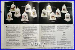 Danbury Mint 50 U. S. State Bird Bells Set Collection Great Condition