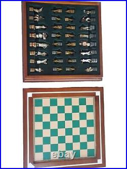 Danbury Mint Baseball Chess Set With COA All Pieces All Cards But 2 NICE