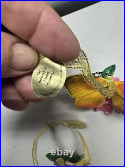 Danbury Mint Butterfly Ornament Flower Figurines 18 Items Total