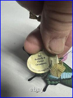Danbury Mint Butterfly Ornament Flower Figurines 18 Items Total