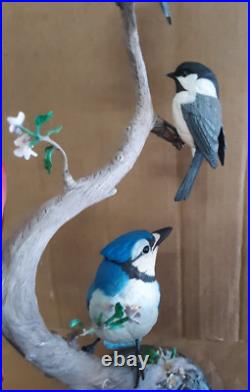 Danbury Mint COMPLETE Songbirds of the Seasons Collection 4 Figurines 14 17