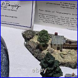 Danbury Mint Lighthouse Point Four Piece Collector Set, New In Box