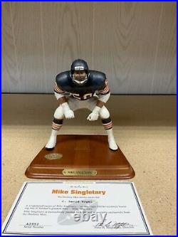 Danbury Mint Mike Singletary All Star Figurines