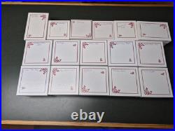 Danbury Mint Millennium 24kt Gold Christmas Ornament Collection Set of 16 WithBOX