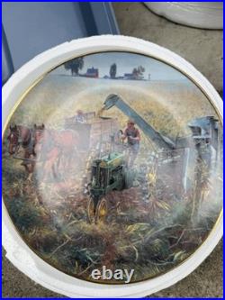Danbury Mint Mort Künstler Farmland Memories Collector Plate Set 7Matching H3433