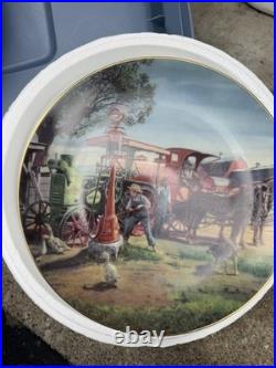 Danbury Mint Mort Künstler Farmland Memories Collector Plate Set 7Matching H3433