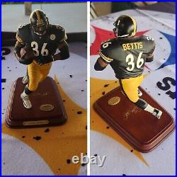 Danbury Mint Pittsburgh Steelers Figurine Lot Of 16. Mint SUPER FAN